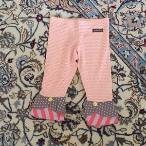 Matilda Jane girls cropped leggings size 4